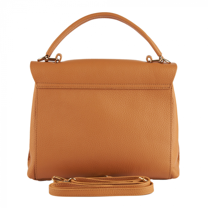 Geanta Valeria,din piele naturala coniac,8208 [3]