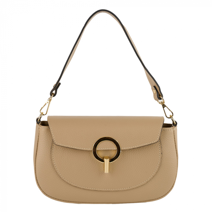 Geantă Venus, de mana ,de umar sau crossbody piele naturala nude [2]