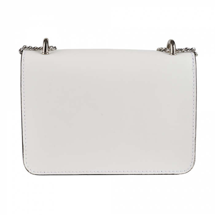 Geantă Yvette, crossbody piele alb 8168 [3]