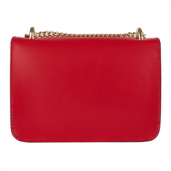 Geantă Yvette, crossbody piele naturala rosie 8168 [3]