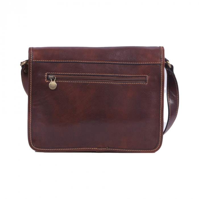 Geantă Abby, din piele naturala maro, 8069 [4]