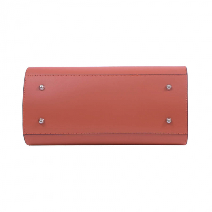 Geantă Aimee, din piele naturală maro, 8085 [3]