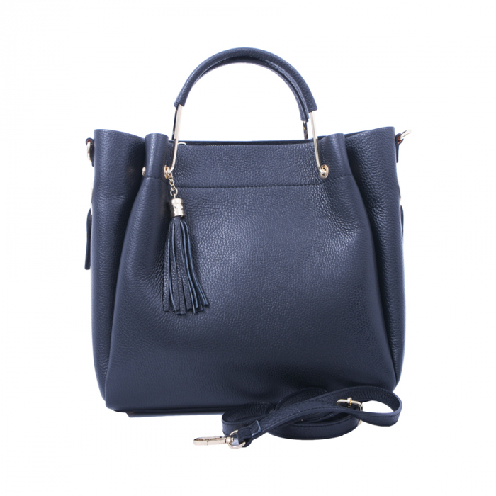 Geantă Alice, piele naturala, neagra, 8055 [2]