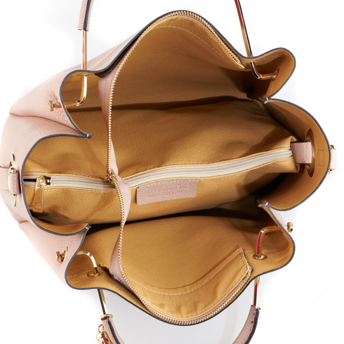 Geantă Alice, piele naturala, roz antic, 8055 [5]