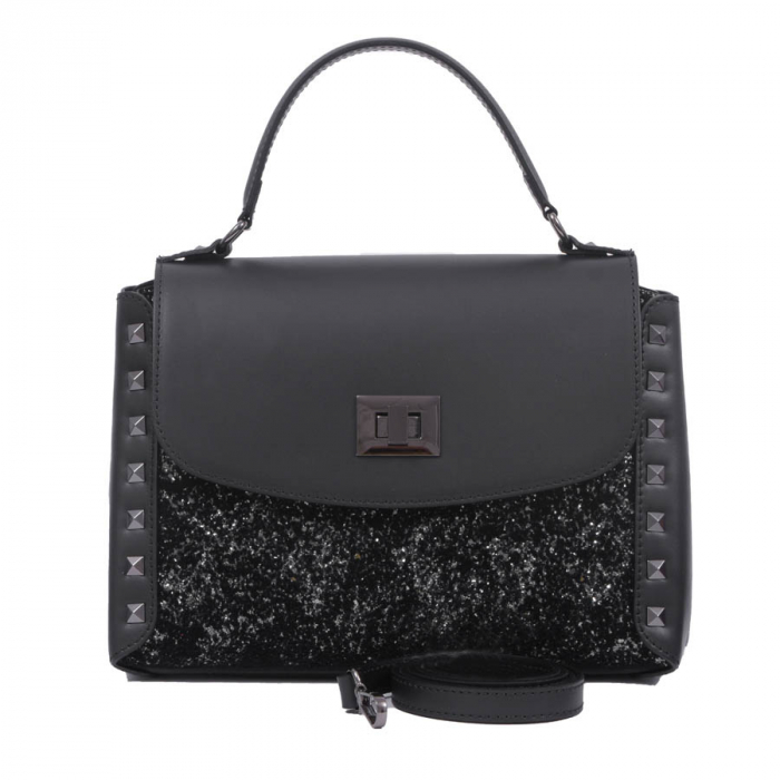 Geantă Amaya, piele naturala neagra, 8075 [2]