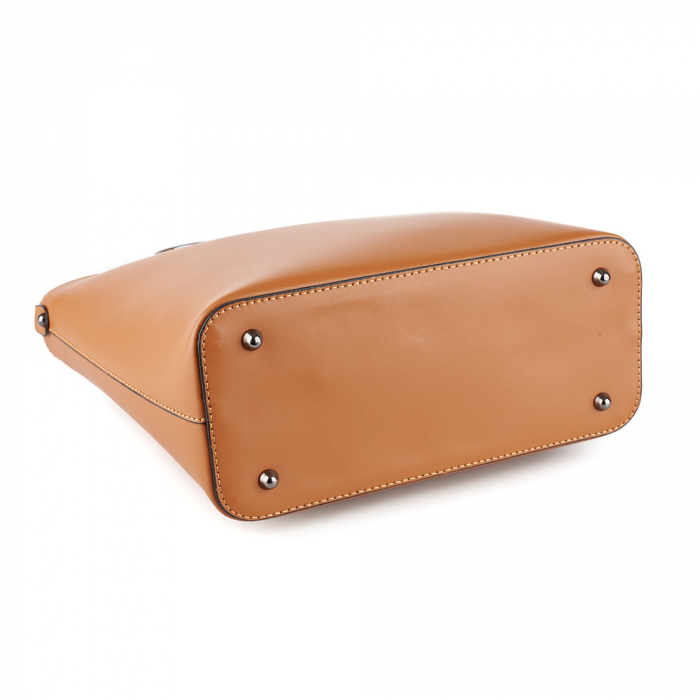 Geantă Azaleea, din piele naturală coniac  8115 [4]