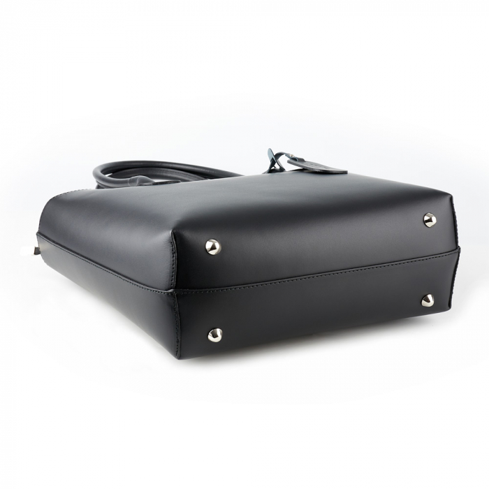 Geantă Beverly, din piele naturală neagra 8090 [3]