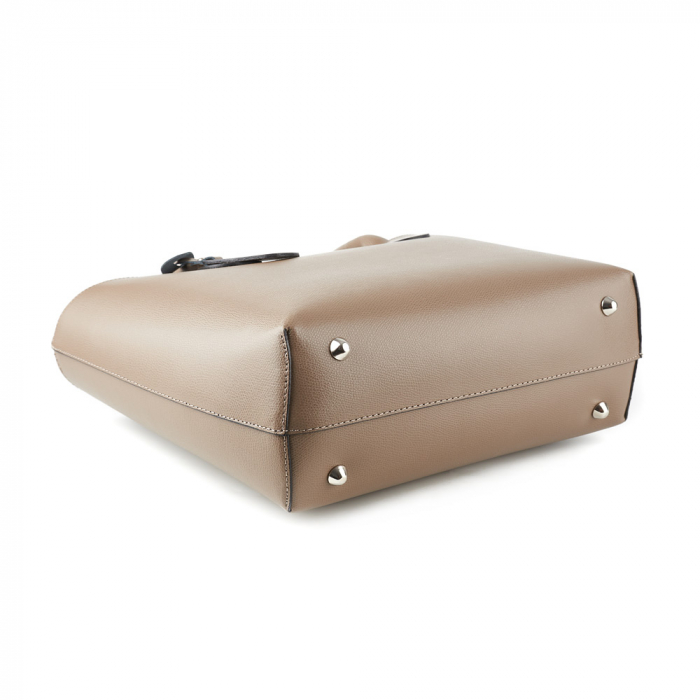 Geantă Beverly, din piele naturală bej 8090 [3]