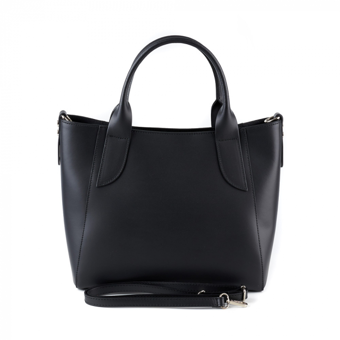 Geantă Carolyn, din piele naturală neagra, 8091 [3]