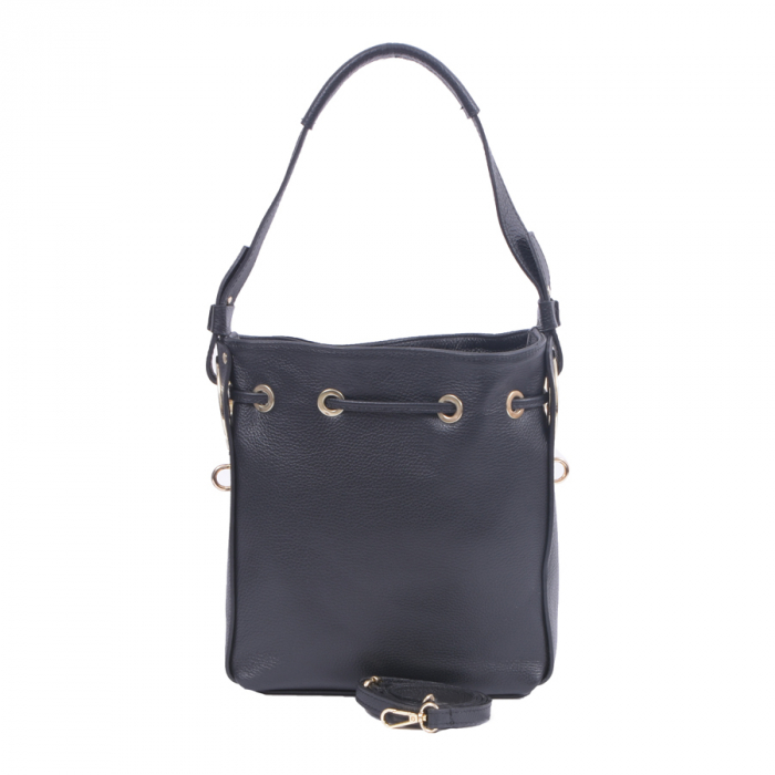 Geantă Daria, din piele naturală neagra 8063 [4]