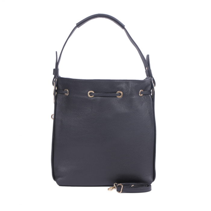 Geantă Eliana, din piele naturală neagra 8062 [4]