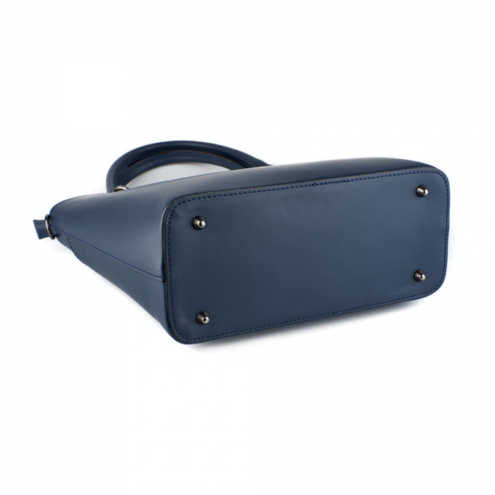 Geantă Federica, din piele albastra 8034 [4]