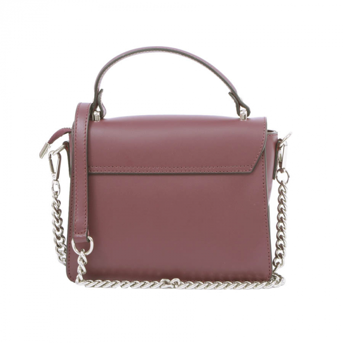 Geantă Kathy, piele naturala, bordeaux, 8058 [4]