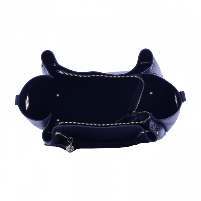 Geantă Alice, piele naturala, bleumarin, 8055 [4]