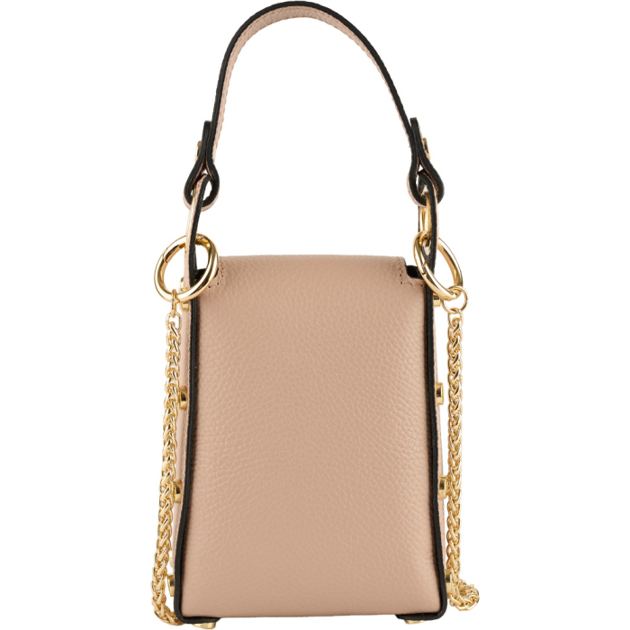 Gentută Charisma, crossbody piele  naturala roz prafuit 8211 [3]