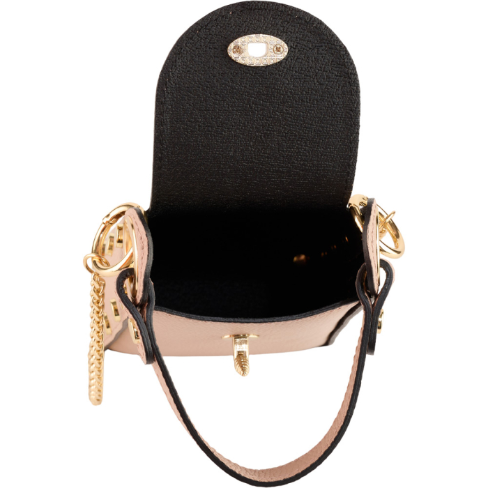 Gentută Charisma, crossbody piele  naturala roz prafuit 8211 [5]
