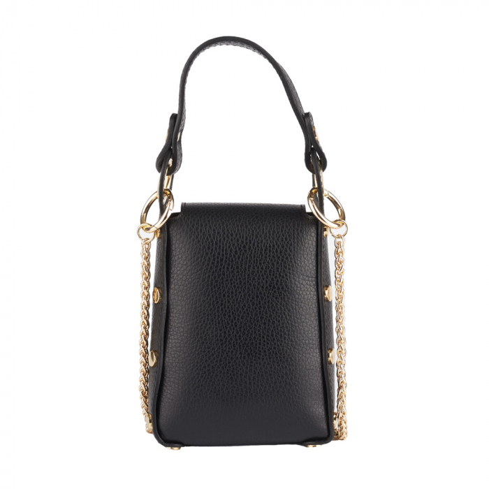 Gentută Charisma, crossbody piele naturala neagra 8211 [3]