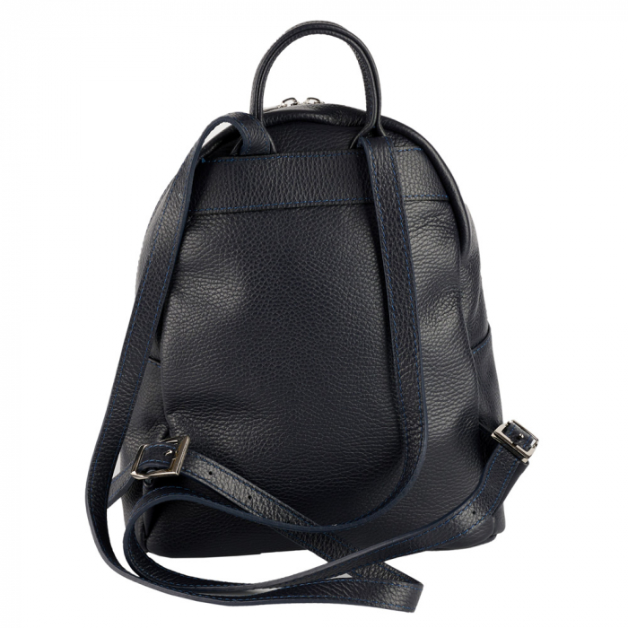 Rucsac Aida din piele naturală bleumarin, 8114 [3]