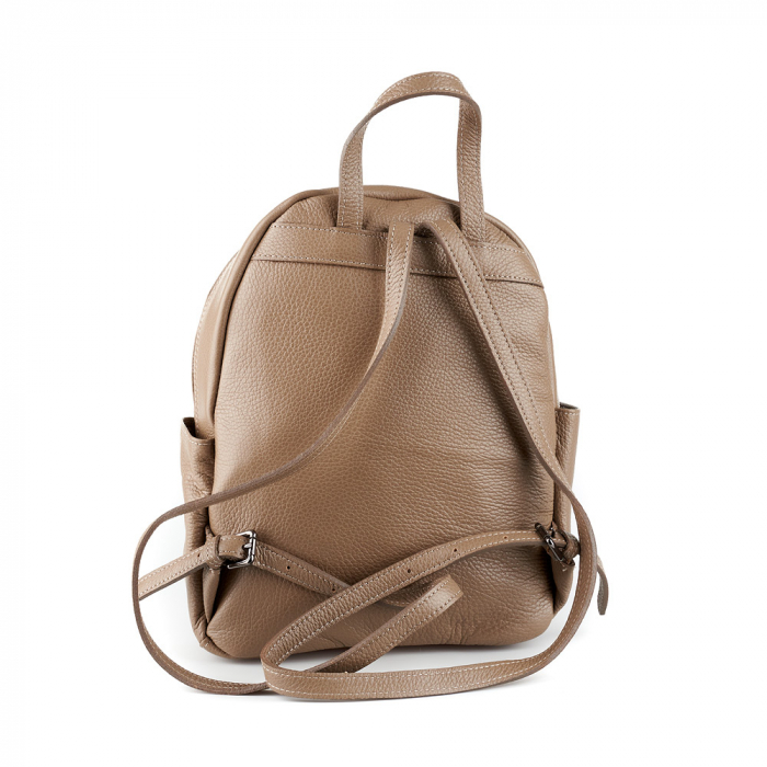 Rucsac Talida, din piele naturală nude, 8111 [3]