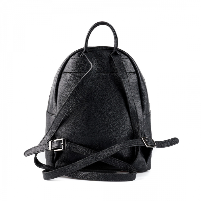 Rucsac Aida din piele naturală negru, 8114 [3]