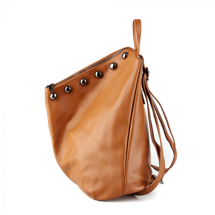 Rucsac Aniela, din piele naturală maro, 8108 [3]