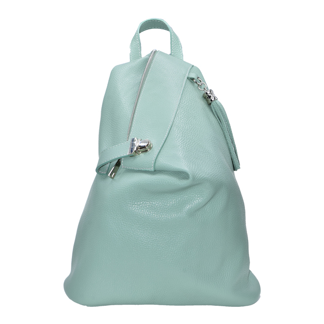 Rucsac Arabella, din piele naturală verde menta, 8161 [2]