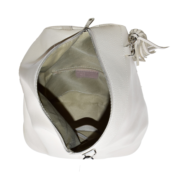 Rucsac Arabella, din piele naturală crem, 8161 [4]