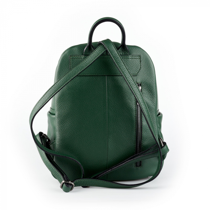 Rucsac Ayanna, din piele naturală verde, 8116 [3]