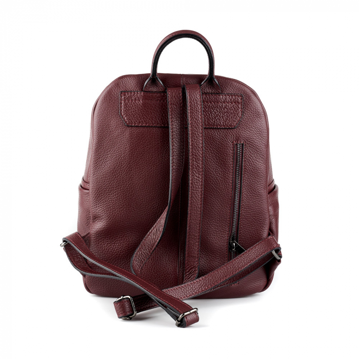 Rucsac Ayanna, din piele naturală bordo, 8116 [3]