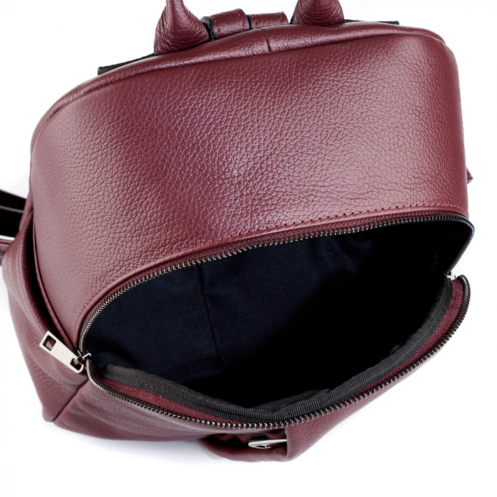 Rucsac Ayanna, din piele naturală bordo, 8116 [4]