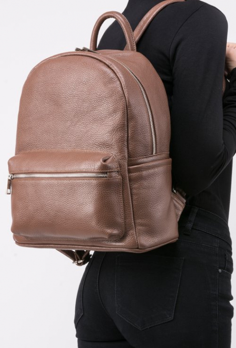 Rucsac Ayda, din piele naturală coniac, 8121 [5]