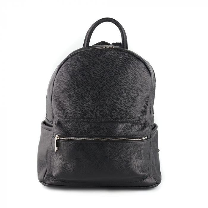 Rucsac Ayda, din piele naturală negru, 8121 [2]