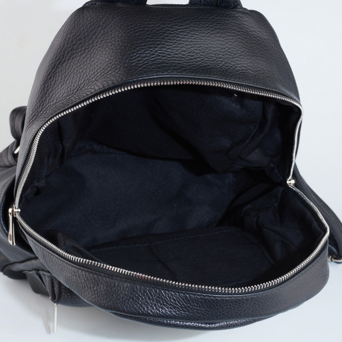 Rucsac Ayda, din piele naturală negru, 8121 [4]