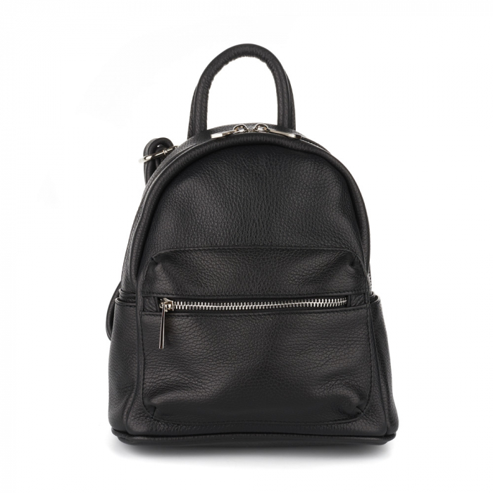 Rucsac Blythe, din piele naturală negru 8164 [2]