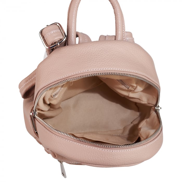 Rucsac Blythe, din piele naturală roz prafuit 8164 [4]
