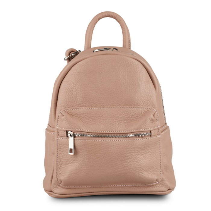 Rucsac Blythe, din piele naturală roz prafuit 8164 [2]