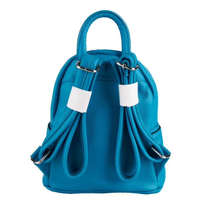 Rucsac Blythe, din piele naturală albastru cobalt 8164 [3]