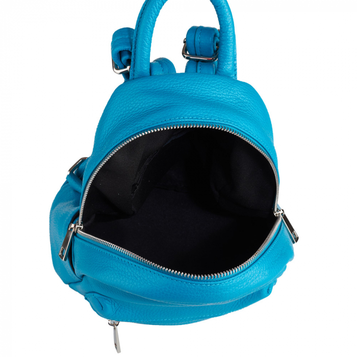 Rucsac Blythe, din piele naturală albastru cobalt 8164 [4]