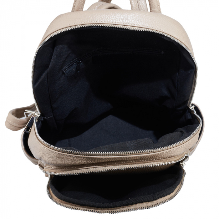 Rucsac Chelsea, din piele naturală bej, 8087 [5]