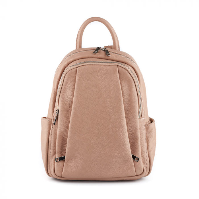 Rucsac Chelsea, din piele naturală roz, 8087 [2]
