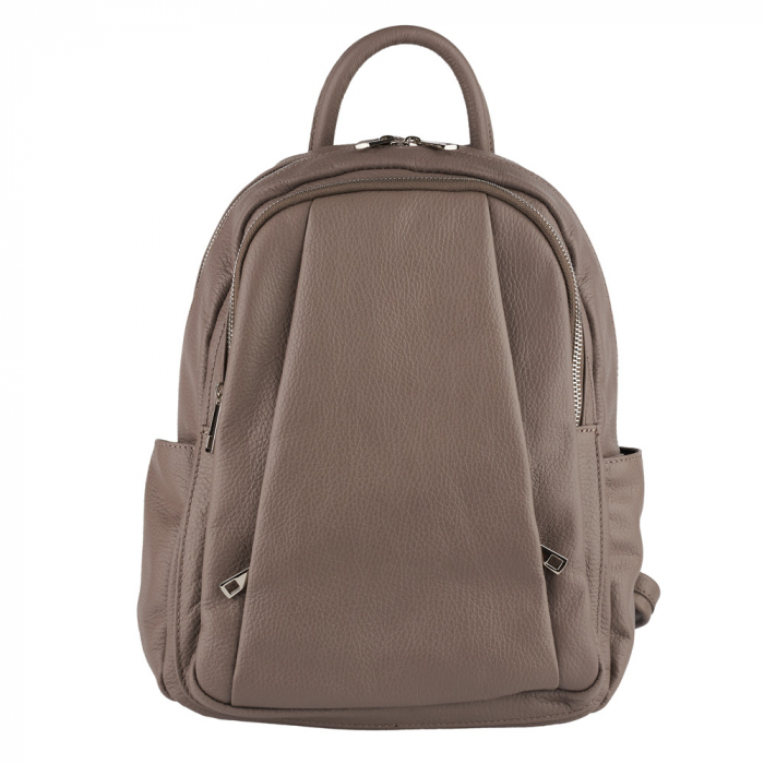 Rucsac Chelsea, din piele naturală grej, 8087 [2]