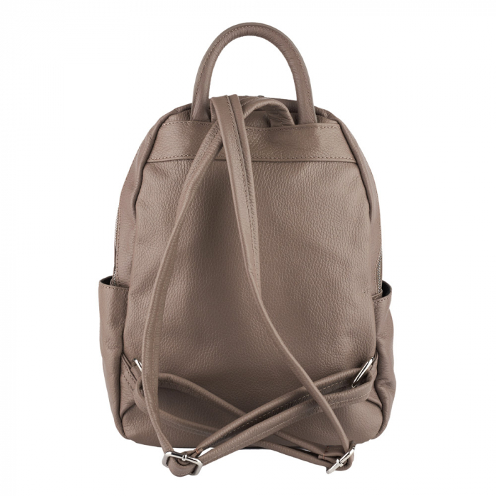 Rucsac Chelsea, din piele naturală grej, 8087 [3]