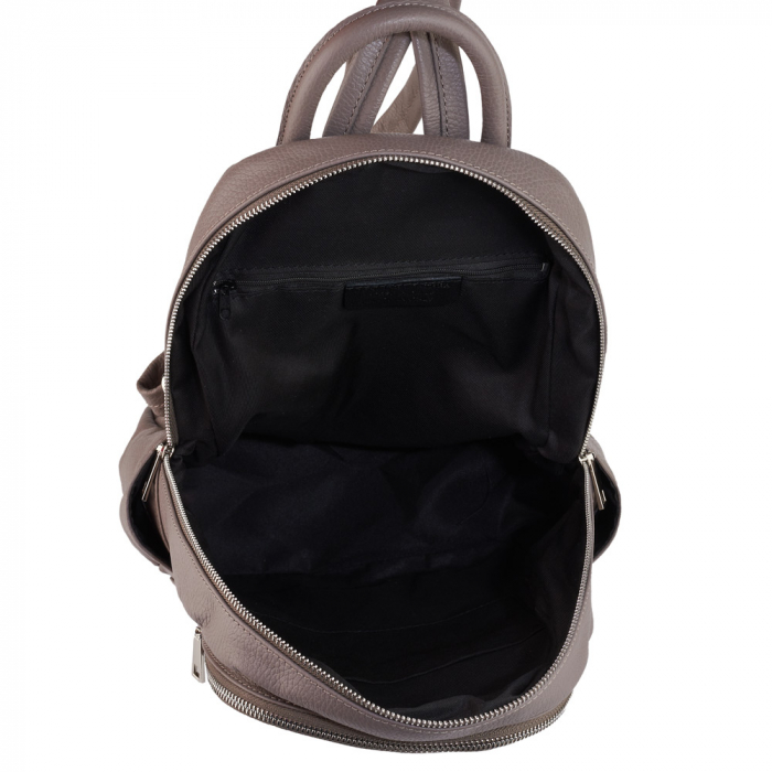 Rucsac Chelsea, din piele naturală grej, 8087 [4]