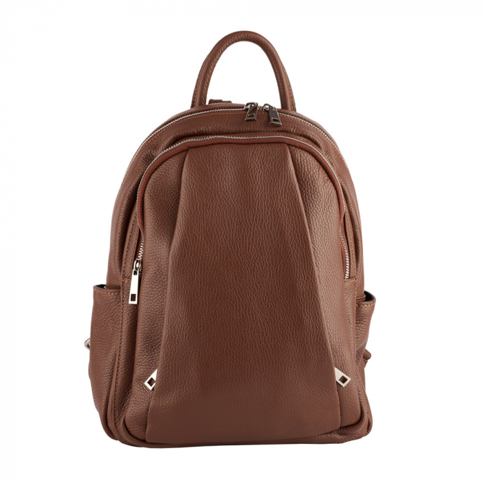 Rucsac Chelsea, din piele naturală maro, 8087 [2]