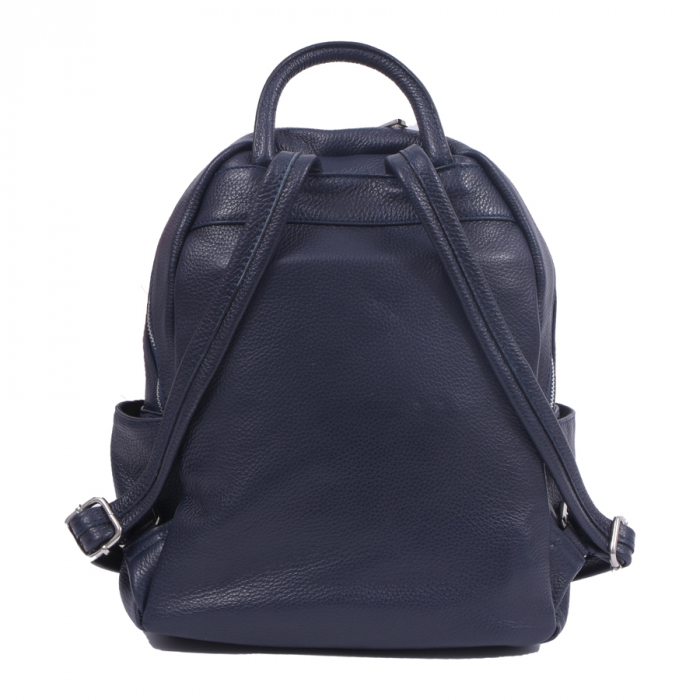 Rucsac Chelsea, din piele naturală bleumarin, 8087 [4]