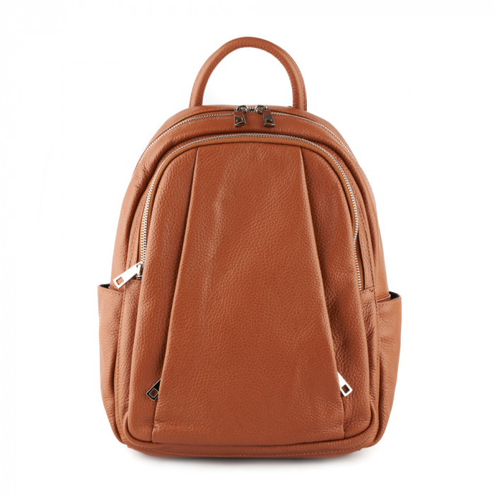 Rucsac Chelsea, din piele naturală coniac, 8087 [2]