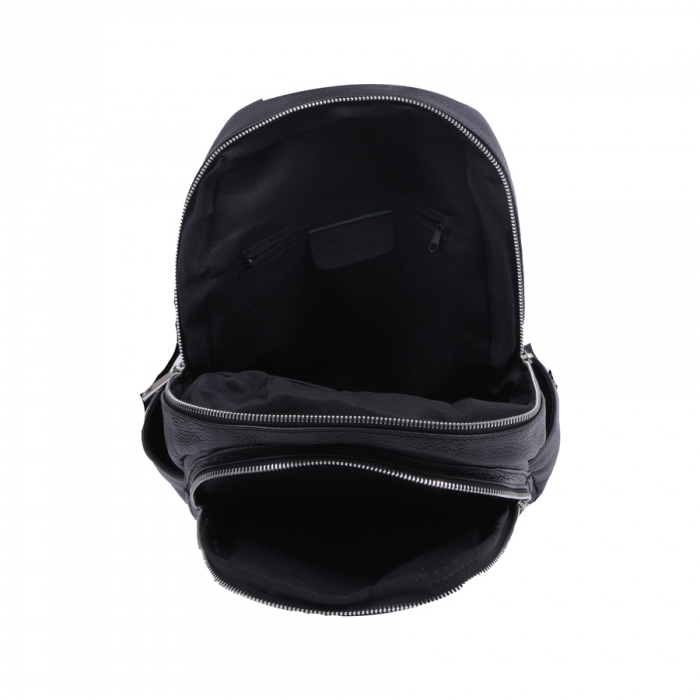 Rucsac Chelsea, din piele naturală negru, 8087 [3]