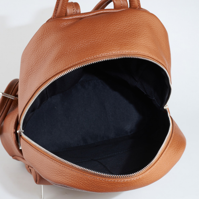 Rucsac Ayda, din piele naturală coniac, 8121 [4]