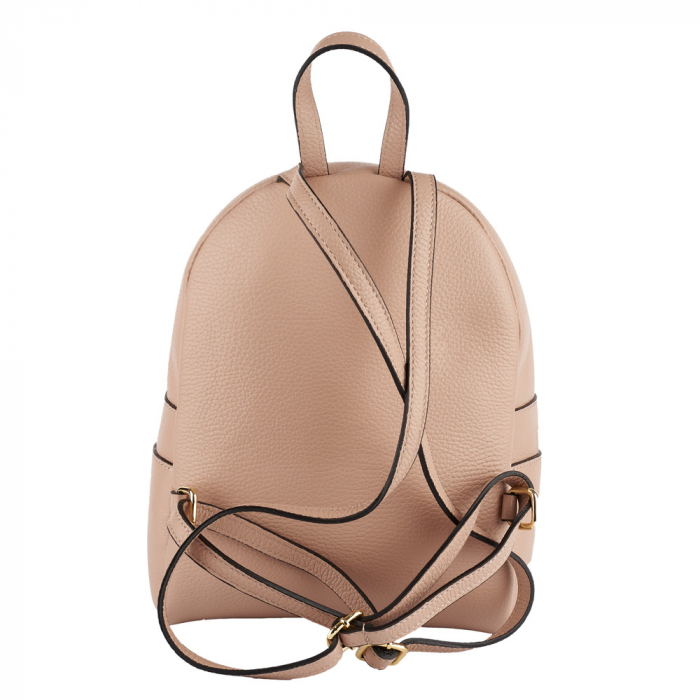 Rucsac Dalia , din piele naturală nude, 8101 [3]