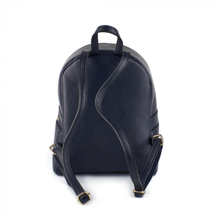 Rucsac Dalia , din piele naturală bleumarin, 8101 [3]